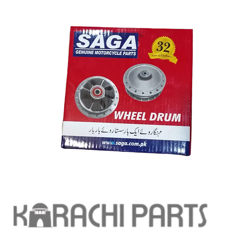 Saga Wheel Drum Rear